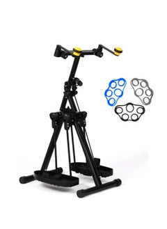 ALCOACH Pedal Exerciser Bike Hand Arm Leg and Knee Stroke Recovery Equipment for Seniors, Elderly physical therapy sit exercise with Foot Massage Roller Hand Arm Leg & Knee Rehabilitation Training With a gift hand grip  - Image 1