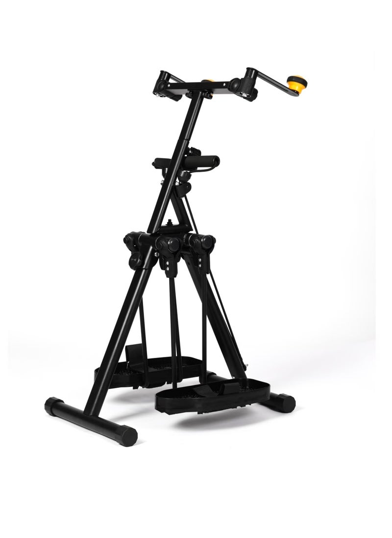 ALCOACH Pedal Exerciser Bike Hand Arm Leg and Knee Stroke Recovery Equipment for Seniors, Elderly physical therapy sit exercise with Foot Massage Roller Hand Arm Leg & Knee Rehabilitation Training With a gift hand grip  - Image 4