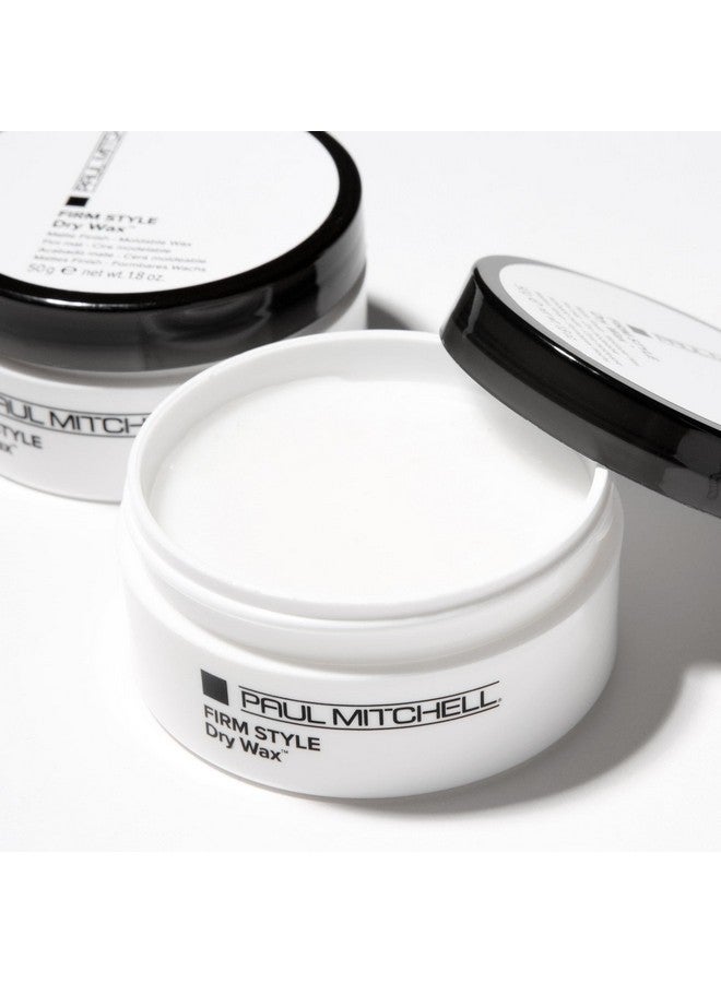 Paul Mitchell Dry Wax, Long-Lasting Hold, Matte Finish, For All Hair Types, 1.8 oz - Image 4