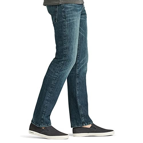 Lucky Brand Men's 221 Original Straight Leg Jean, Blue Gold, 40W X 30L - Image 3