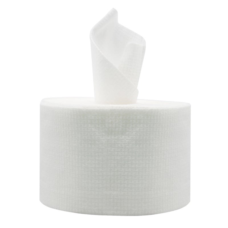 Cotton Face Towels Soft Extra Disposable Facial Tissues Cotton White Baby Washcloths for Sensitive Skin Cleansing Towelettes Makeup Remover Beauty Salon Home Hand Wipes - Image 1