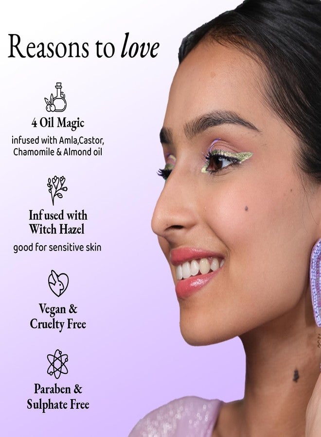 Elitty Holographic Eyeliner 4g - All The Rizz With Ombre Shimmery Finish | Long Lasting, Waterproof, Smudge Proof Liquid Eyeliner | Quick Drying Formula With Monochrome Effect - Shade (Green Brown) - Image 4