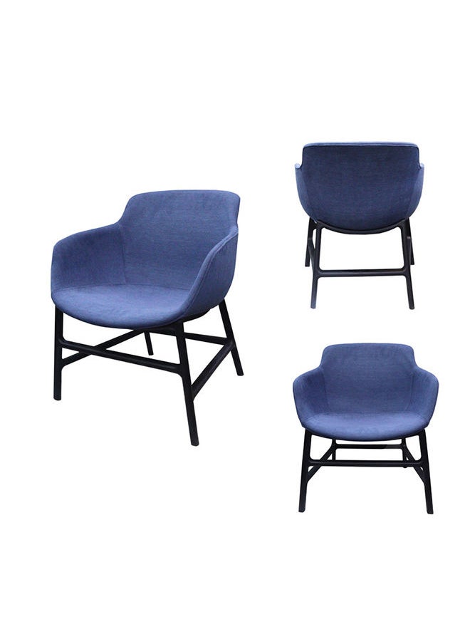 JILPHAR FURNITURE Fabric Dining Chair with Powder Coated Metal legs  - Image 2