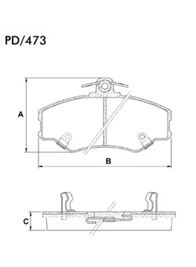 فحمات الفرامل -   PD/473