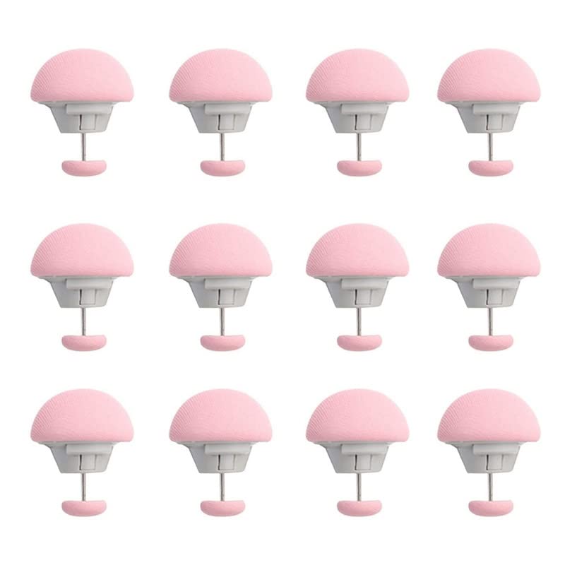 OLWICK® Mushroom Shape Duvet Clips, Non-Slip Cover Fixator, Comforter Quilt Holder with One-Key Unlock for Blanket Bed Sheet Curtain Socks Mattress Covers - Image 1