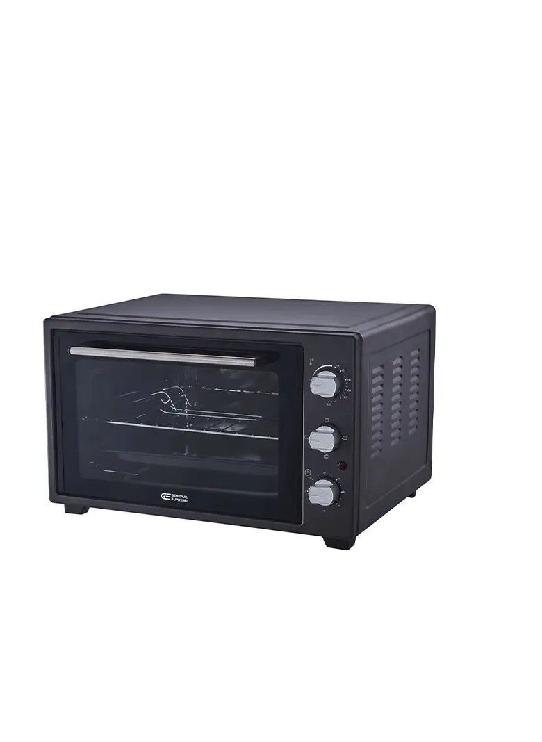 GENERAL SUPREME General Supreme Electric Oven with a capacity of 45 liters, 2000 Watts, 60Hz, Dark Grey 