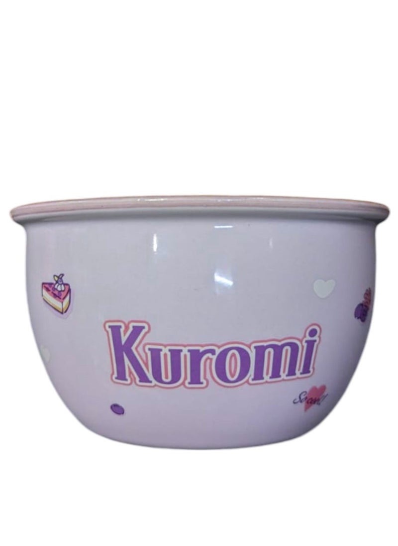 Kuromi Children  Rice Bowl 4.5 Inch Household Tableware Baby Girl Gift - pzsku/Z33E98C727213615A0A42Z/45/_/1726930698/1bde5927-268a-4a76-8ea6-797a2119a0b5