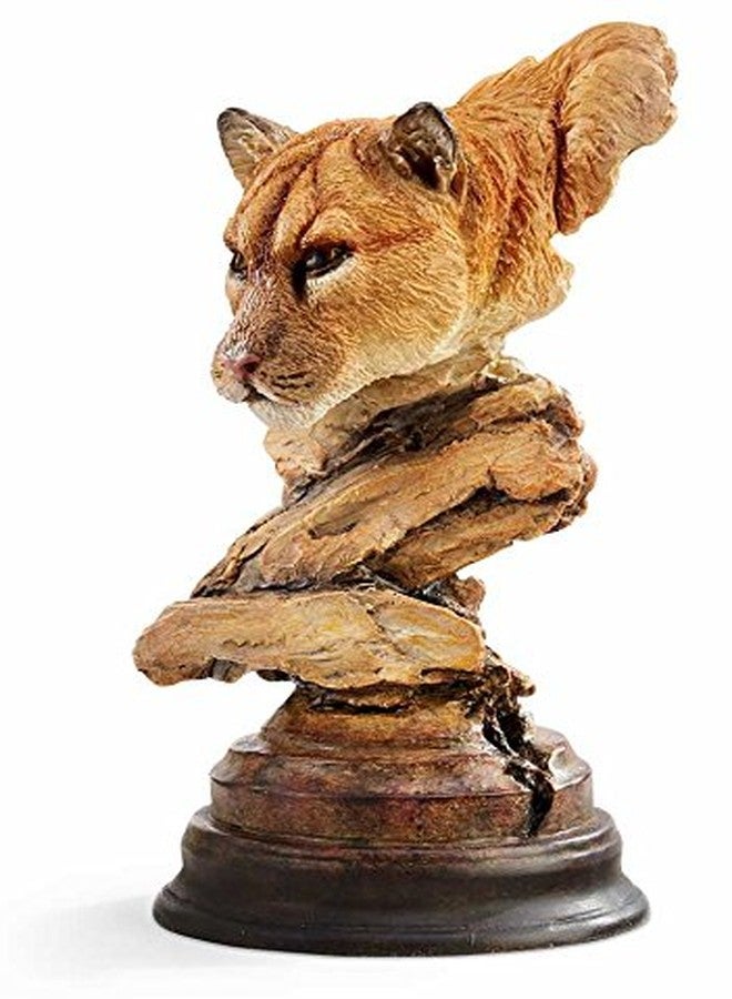 Wild Wings Catamount - Cougar Sculpture by Stephen Herrero - Image 1