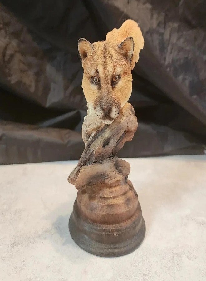 Wild Wings Catamount - Cougar Sculpture by Stephen Herrero - Image 2