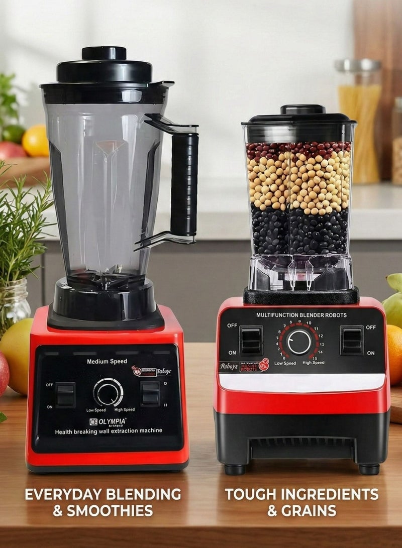 SILVER CREST Electric Blender with Multi-functional Grain Grinder 4 liter Adjustable - Image 1