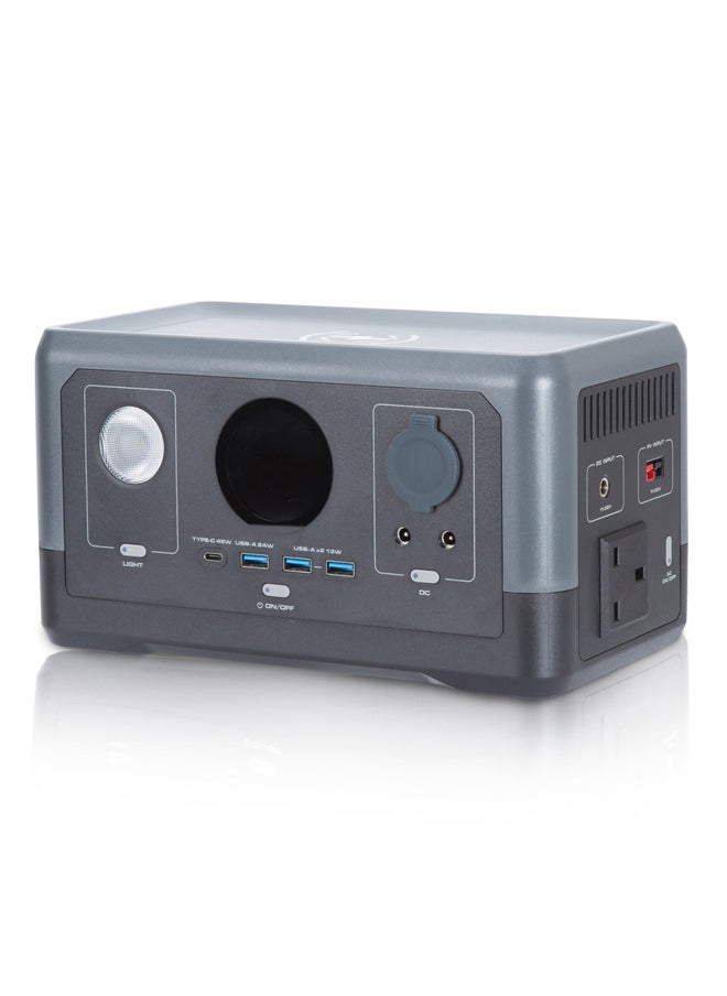 DPT Camping Power Station, Electric Storage, Gray, capacity 76800 mAh  - Image 1