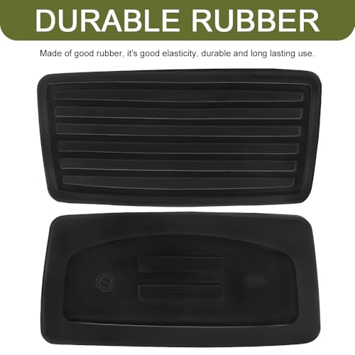 Rebvugr Brake Clutch Pedal Pad Cover, Pedal Accessories, 46545-S84-A81 Rubber Pad Manual Replacement, Car Accessories Accelerator Transmission Foot Treadle Compatible with Honda Accord CR-V Civic - Image 3