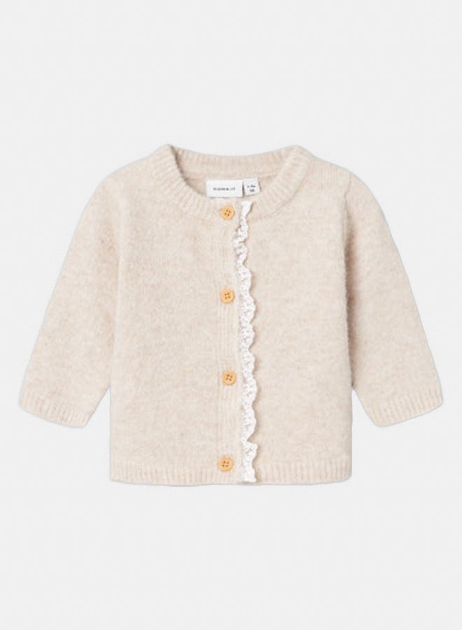 name it Baby Girls Rikimmi Longsleeve Knit Cardigan - Image 4