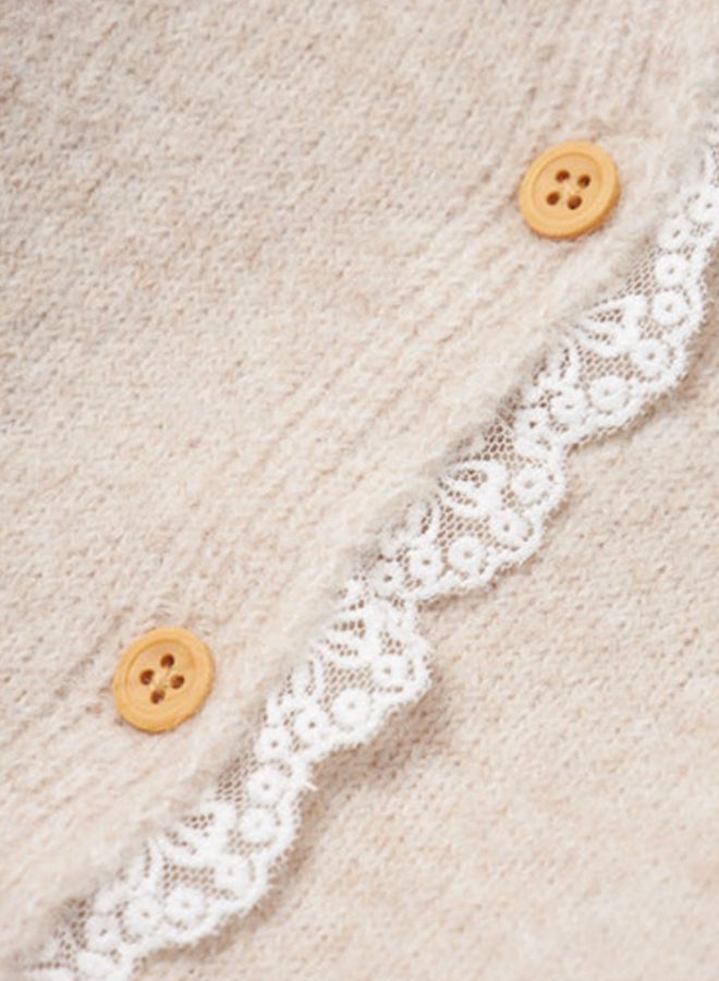 name it Baby Girls Rikimmi Longsleeve Knit Cardigan - Image 3