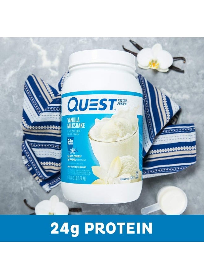 Quest Nutrition Vanilla Milkshake Protein Powder - Image 3