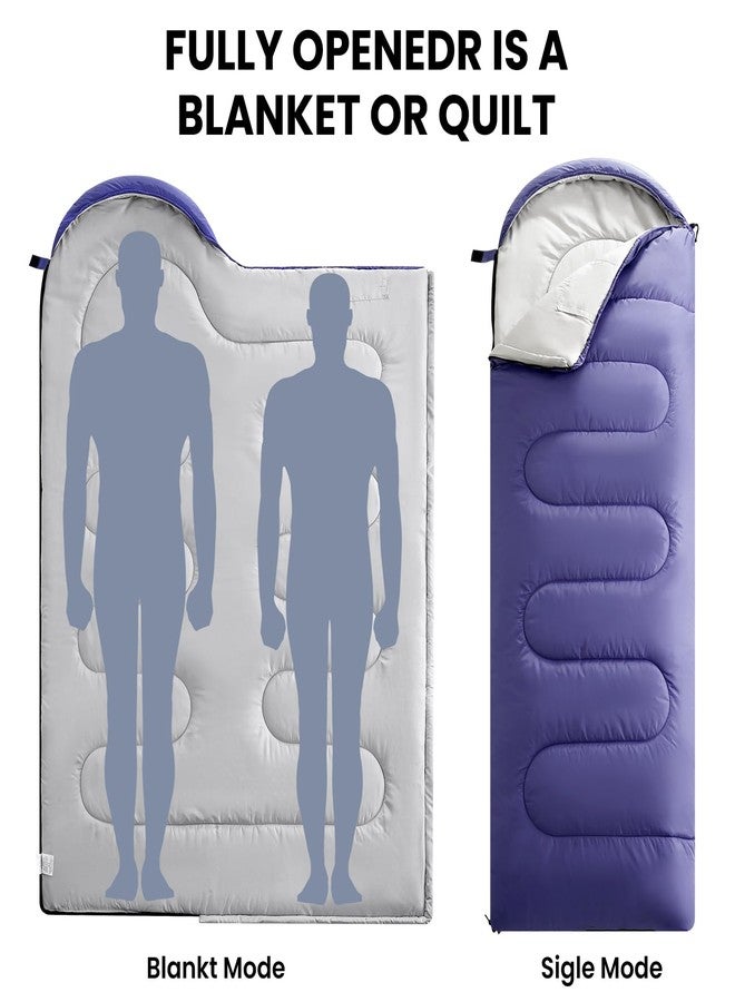 FARLAND Sleeping Bags 30℉ for Adults Teens Kids with Compression Sack Portable and Lightweight for 3-4 Season Camping, Hiking,Waterproof, Backpacking and Outdoors - Image 3