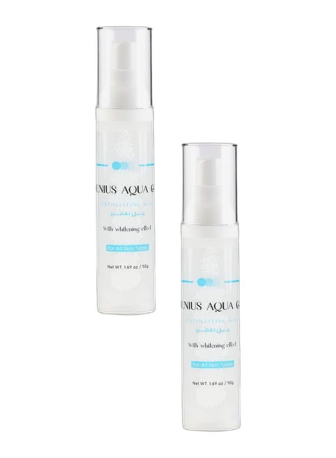 So Sandy Genius Aqua Exfoliating Gel with whitening Effect Bundle - Image 1