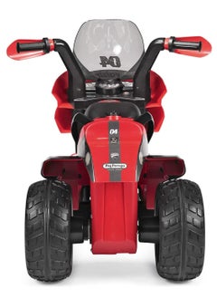 Peg Perego DUCATI DESMOSEDICI EVO Ride on Toy Bike Rechargeable Battery Operated Motorcylcle for Kids / Toddlers with Lights and Sounds-Red  - Image 5