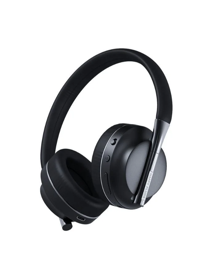 هابي بلجز HAPPY PLUGS Play Youth Wireless Headphones - Black