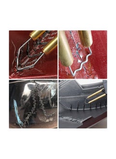 KASTWAVE Bumper Welding Rods, 500Pcs 0.8MM Car Bumper Welding Rods Hot Staple Repair Pre Cut Wave Staples Plastic Welding Hot Stapler  - Image 5