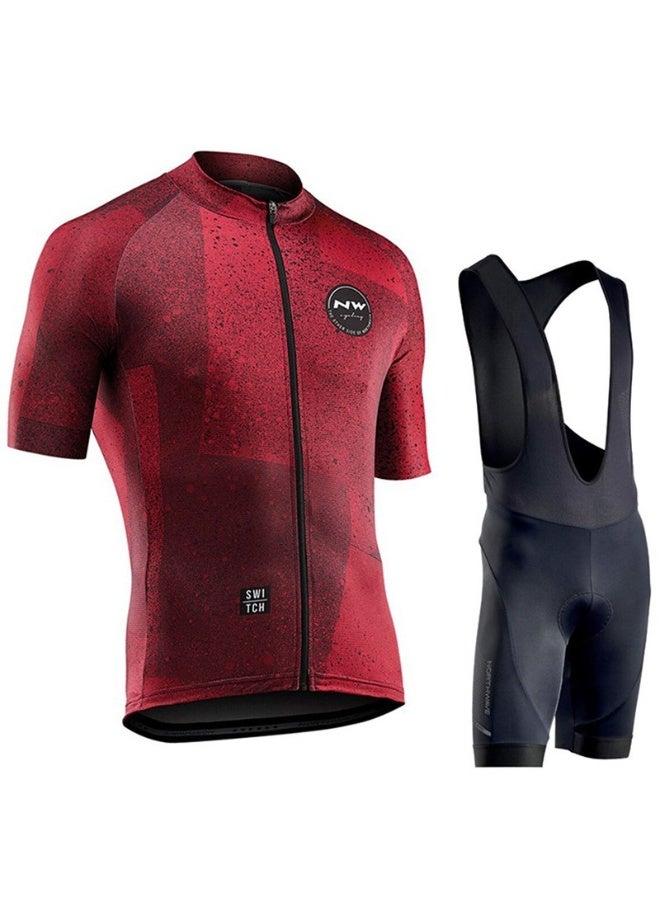 KUYING GR New Summer Outdoor Sunscreen Moisture Absorption Quick Drying Bicycle Women's Cycling Clothing Set  - Image 1