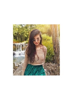 FEISEDY Vintage Small Round Sunglasses Retro Slender Metal Frame Candy Colors B2422  - Image 2