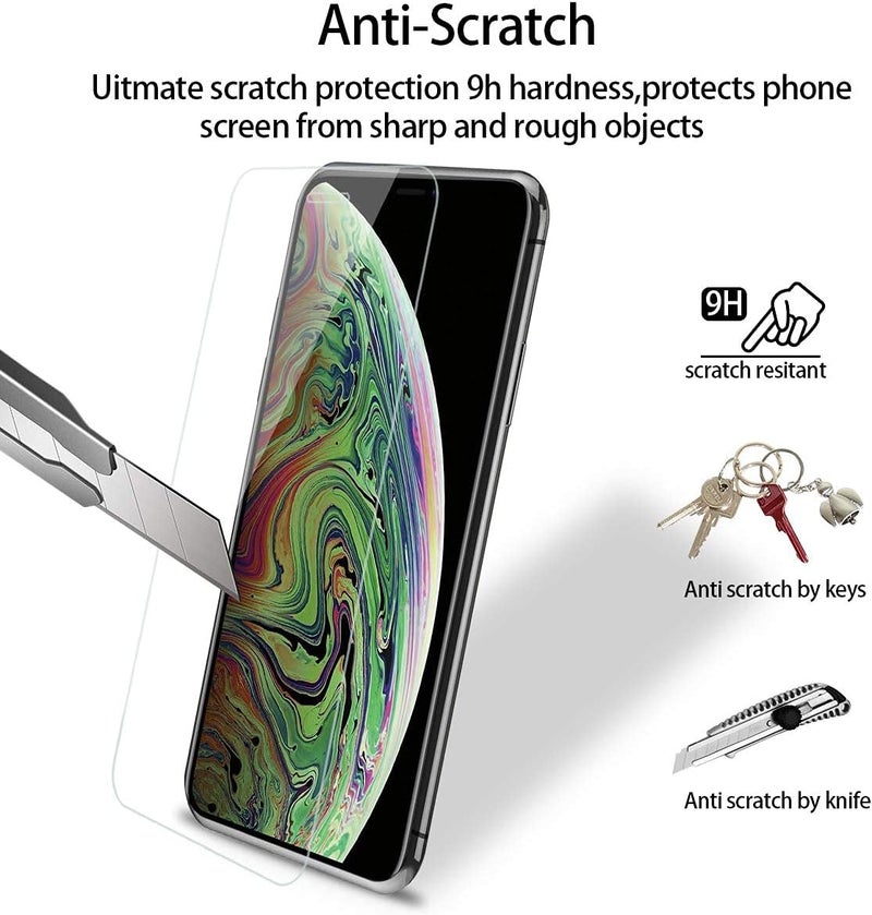 ImpactStrong Shatterproof Tempered Glass Screen Protector for iPhone 11 / iPhone XR [Easy Installation Frame] [Bubble Free] [9H Hardness] [Full Coverage] Case Friendly, 6.1 Inch - (3-Pack) - Image 5