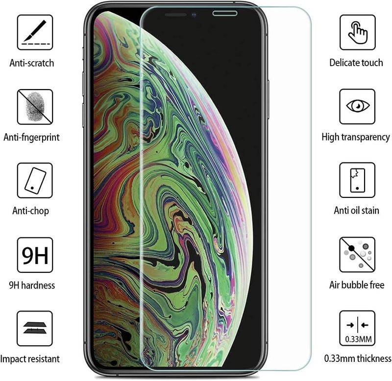 ImpactStrong Shatterproof Tempered Glass Screen Protector for iPhone 11 / iPhone XR [Easy Installation Frame] [Bubble Free] [9H Hardness] [Full Coverage] Case Friendly, 6.1 Inch - (3-Pack) - Image 4