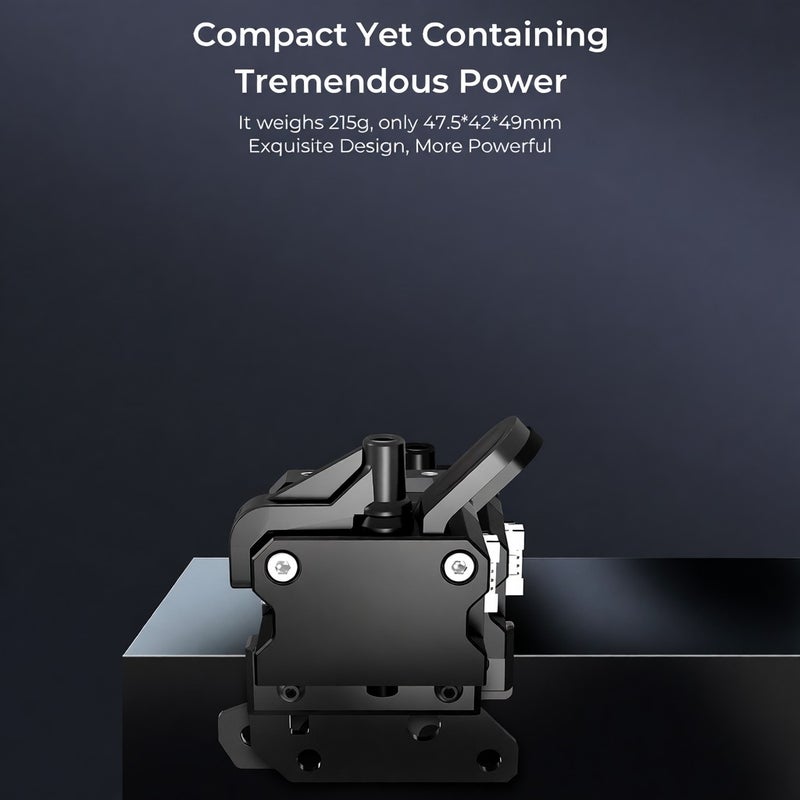 CREALITY Sprite Extruder SE-Neo Extruder Dual-gear Drive High Torque & Smooth Feeding Support Adjustable Tension Suitable for 3D Printers Ender-3 V2 Neo/ Ender-3 Neo/ Ender-3 Max Neo/Ender-2 Pro - Image 5