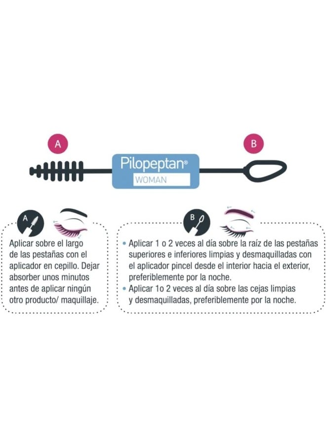 Genove Pilopeptan Woman Serum Eyelashes Eyelashes 6Ml  - Image 4