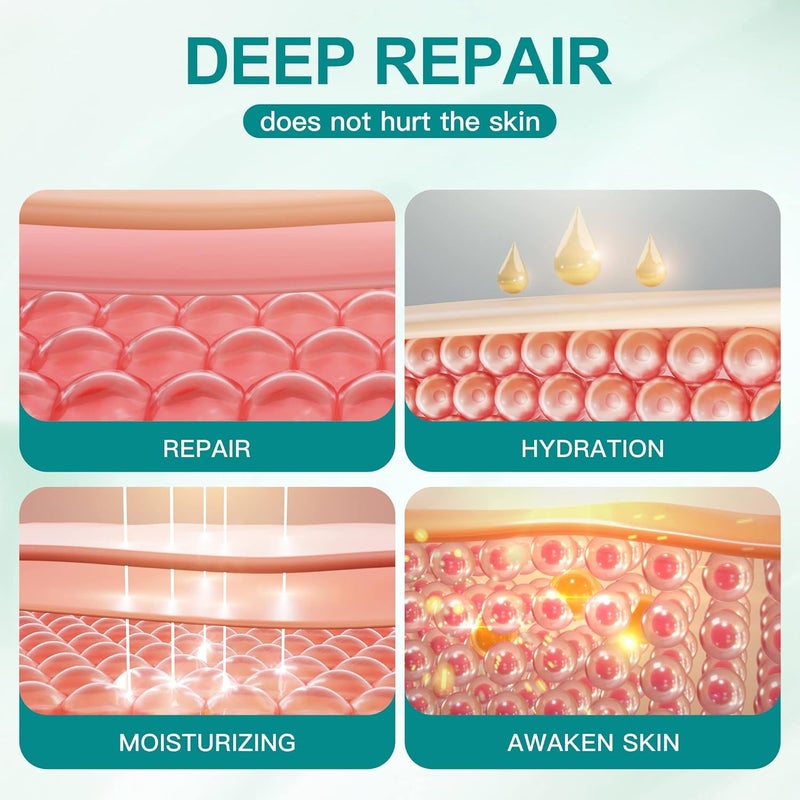 Nubical Medical Grade Big Silicone Scar Sheets 6 x 5 4 Patches Silicone Gel Sheets for Scars Treatment Scar Removal Wound Care Product green - Image 5