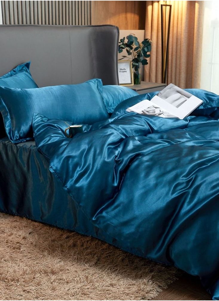 Sharpdo - Silk bedsheets bedding set - Image 1