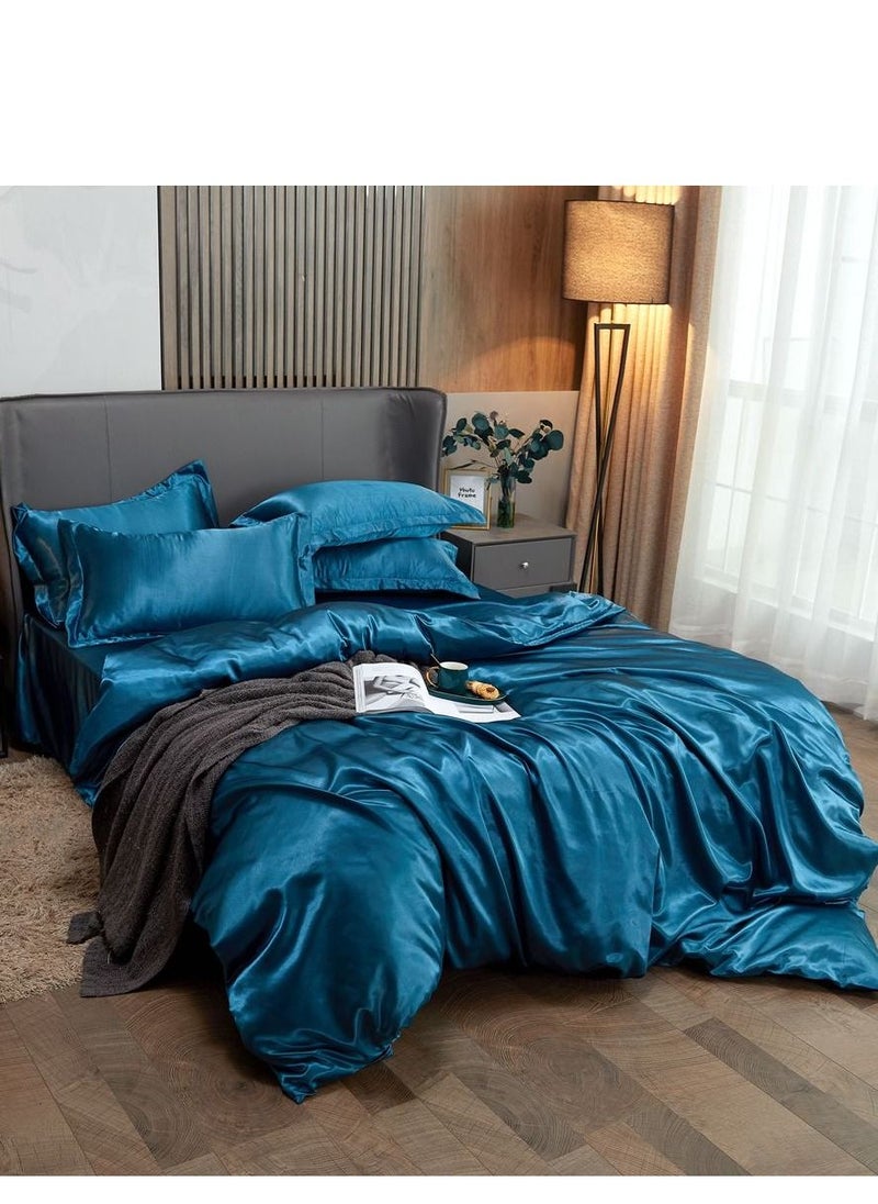 Sharpdo - Silk bedsheets bedding set - Image 1