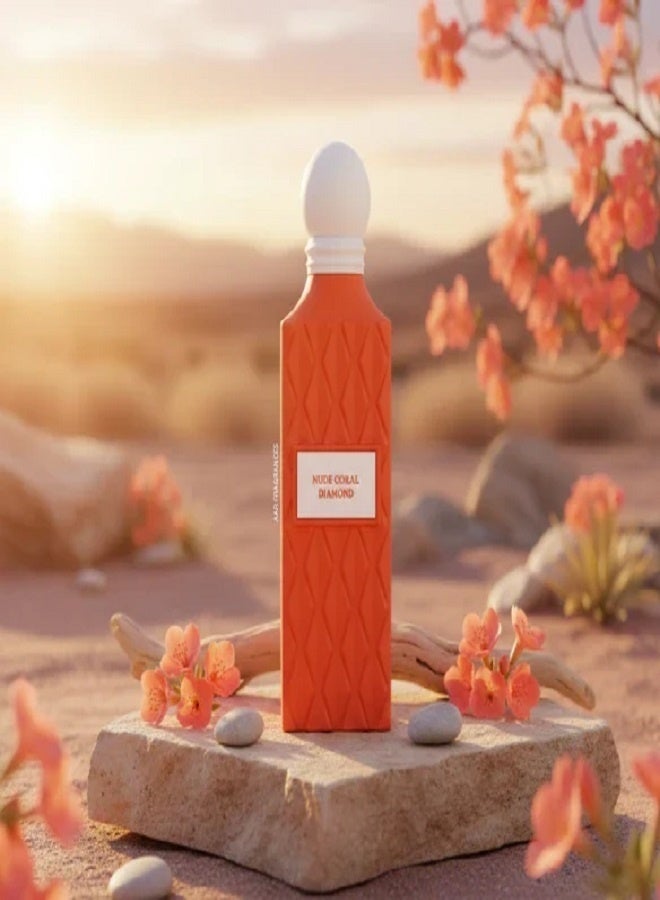 IBRAQ Nude Coral Diamond Eau De Perfume 150ml - Image 4