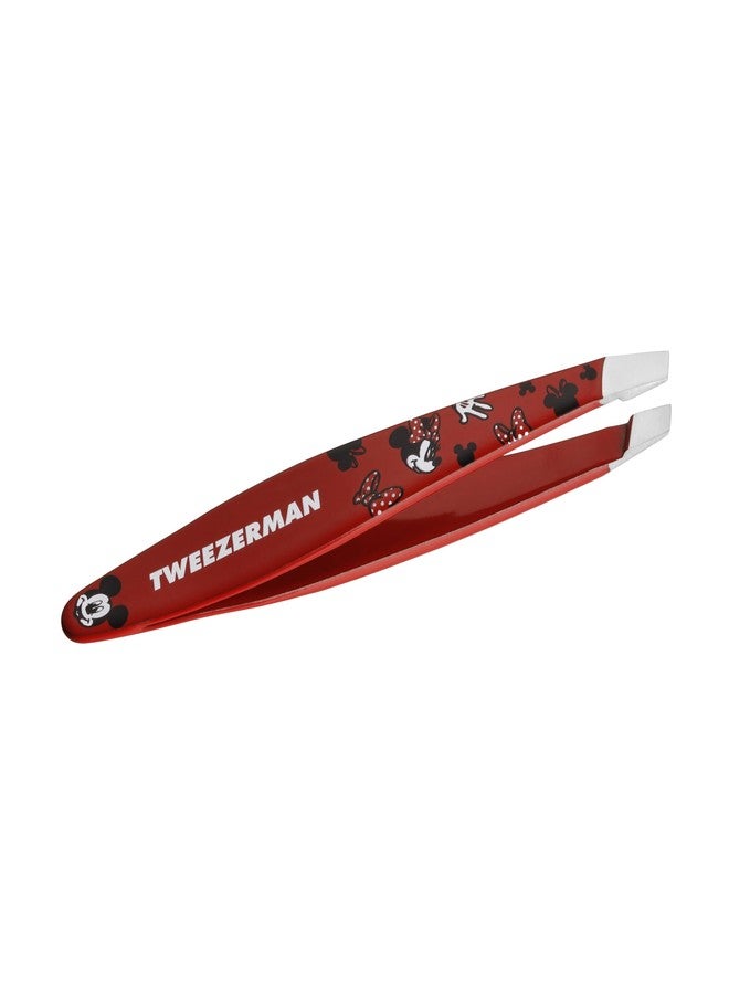 Tweezerman Disney's Mickey Mouse & Minnie Mouse We Got Ears Mini Slant Tweezer - Tweezers for Eyebrows, Travel Tweezers for Eyebrows, Facial Hair - Image 2
