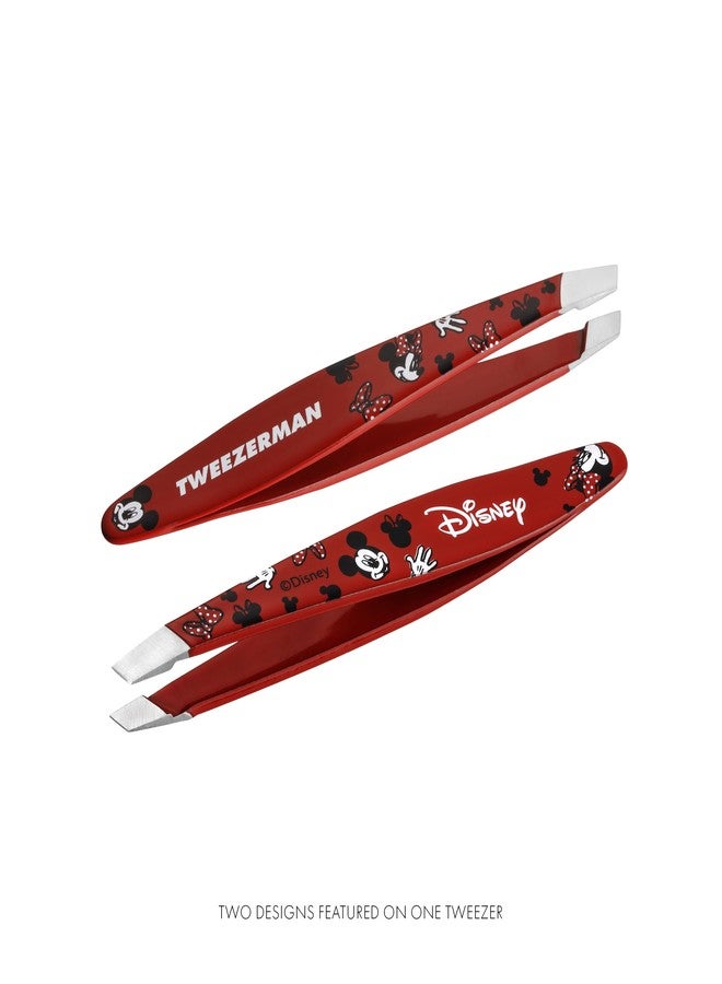 Tweezerman Disney's Mickey Mouse & Minnie Mouse We Got Ears Mini Slant Tweezer - Tweezers for Eyebrows, Travel Tweezers for Eyebrows, Facial Hair - Image 3