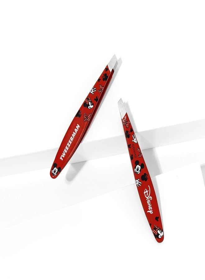 Tweezerman Disney's Mickey Mouse & Minnie Mouse We Got Ears Mini Slant Tweezer - Tweezers for Eyebrows, Travel Tweezers for Eyebrows, Facial Hair - Image 5