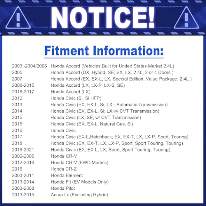 Geekstop D914 Ceramic Front Brake Pad Kit for Honda Accord 20032017 Civic 20122020 CRV 20022016 Element 20032011 Fit 2014 Pilot 20032008 - Image 3