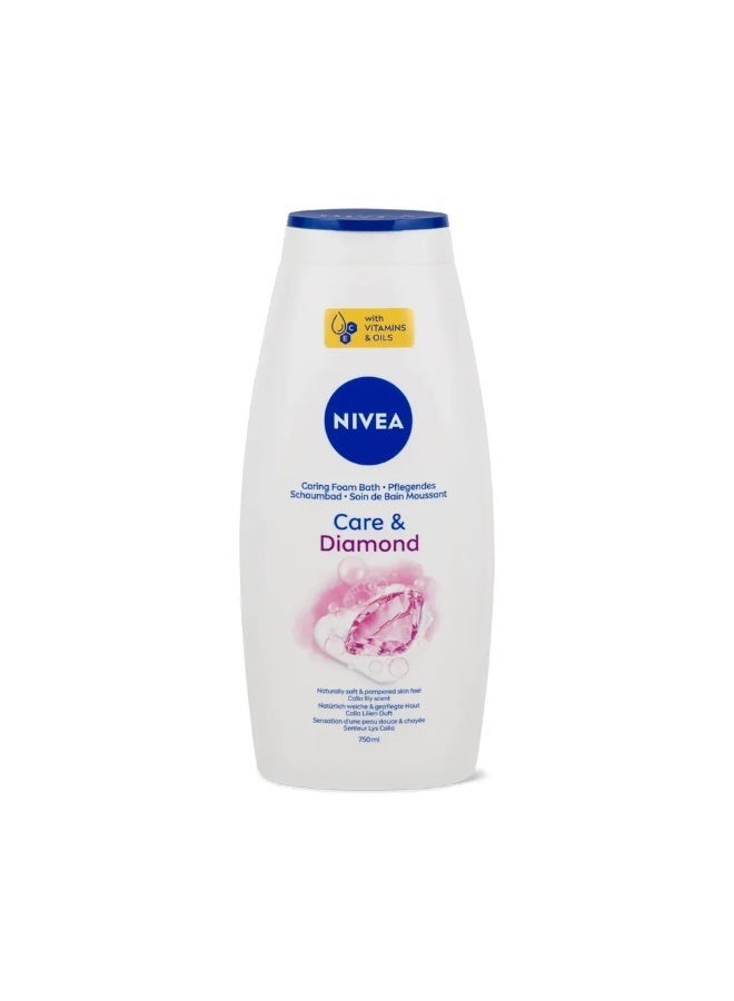 نيفيا جل استحمام بلمعان الألماس وعناية فائقة 750 مل - Image 1