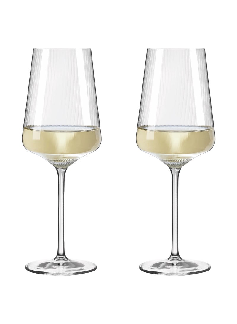 Ritzenhoff 2-Piece Crystal Glass Set (400ml) | White Wine Glasses | Gift Box | Made in Germany - Image 2