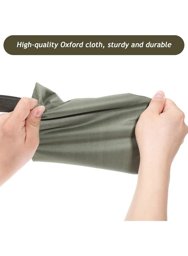 2PCS Zipper Canvas Tool Pouch, Multipurpose Storage Bag for Tools Cosmetics - Image 4
