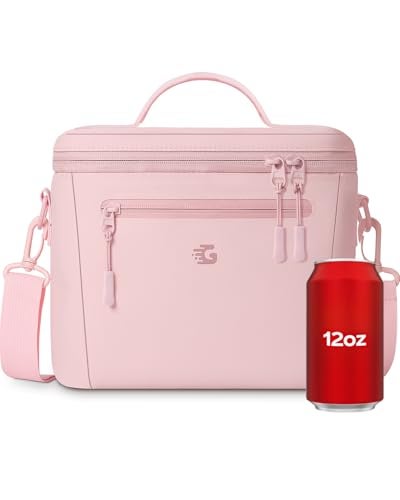 GLORIEROO Insulated Lunch Box Bag Women Girls Waterproof Leakproof Lightweight Reusable Cooler for School Work Picnic Back to School - Image 1