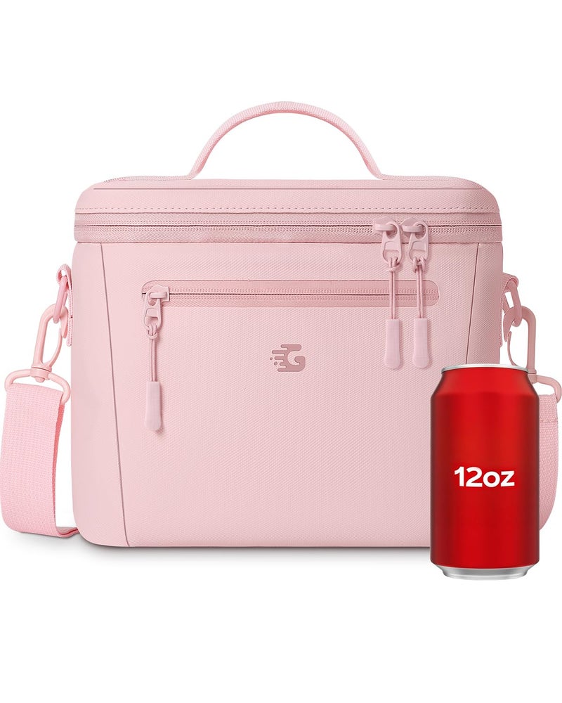 GLORIEROO Insulated Lunch Box Bag Women Girls Waterproof Leakproof Lightweight Reusable Cooler for School Work Picnic Back to School - Image 2