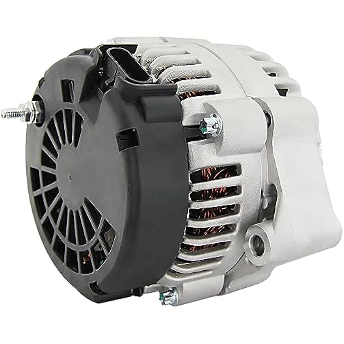 BDELI Alternator Replacement New for 01-04 Chevy Silverado 1500 4.3 4.8 5.3 6.0L, 00-04 Chevy Tahoe 4.8 5.3L, 00-04 Chevy Suburban 5.3 6.0 8.1L 2000 2001 2002 2003 2004 10464455 ADR0215 40012139 8247N - Image 2