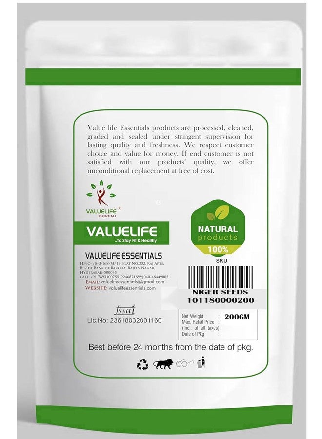 Value Life Essentials VALUE LIFE NIGER SEEDS 200G (Karale/Gurellu/Karal/Ramtil/Blackseed/Surguja/Valesulu/Payellu/Yamitilla/Veri Nuvullu) - Image 2