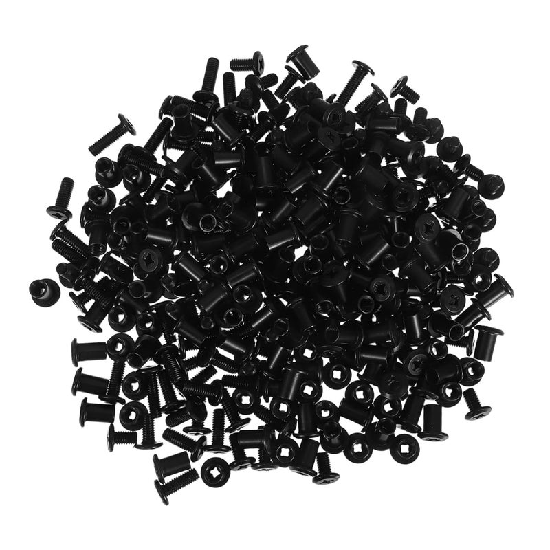 فاليكلود 170 قطعة مجموعة براغي أثاث وصواميل موصلات مفصلية فولاذية سهلة التجميع مسامير تثبيت - Image 2