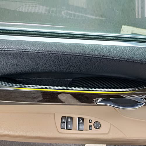 Jaronx Compatible with BMW 7 Series Door Handle Covers, Carbon Fiber Pattern F01/F02 Door Pull Handle Covers, Front Row Driver and Passenger Side (F01/F02 730 740 750 760 2008-2014) - Image 5