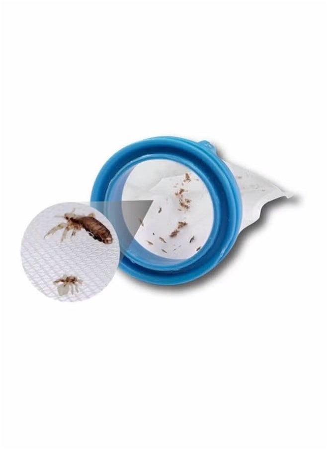 Generic - Electric Head Lice Vacuum Comb, Fast Lice Removal Hair Cleaner, Electric Lice Comb, Convenient for Home Use, Easy Cleaning (White) - Image 1