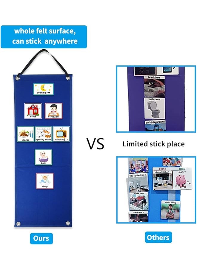Visual Schedule Chart For Kids Daily Routine Cards 70 Pieces Multiple Kids Routine Cards Behavioral Tool Wall Planner Home School Chores Outings