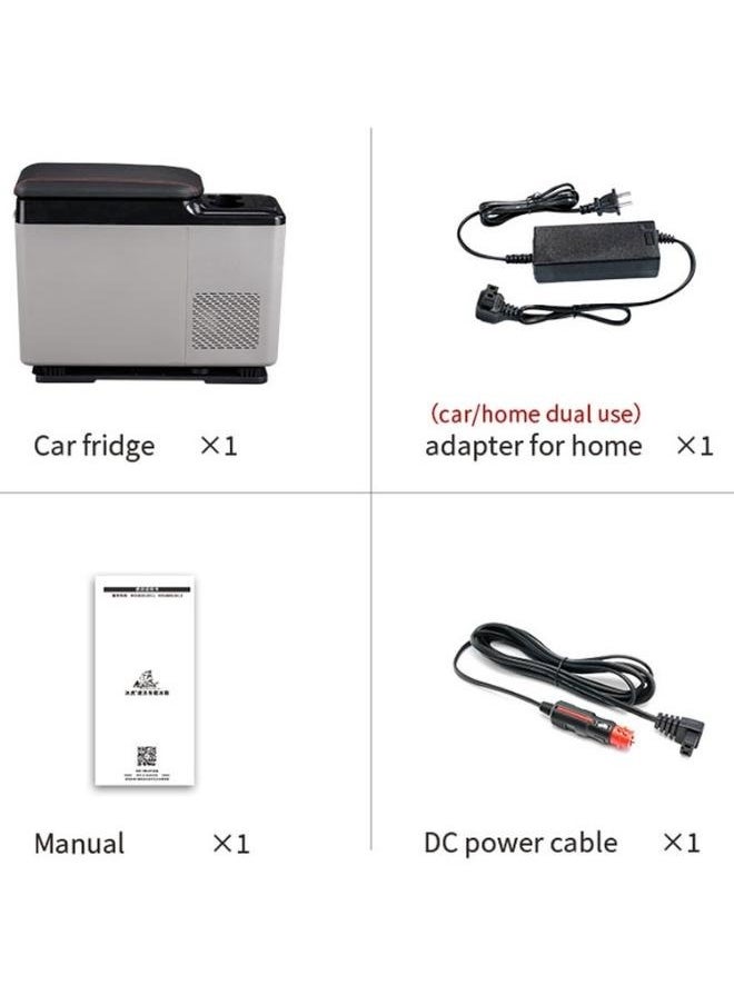 Crony - CF15 15L Vehicle Refrigerator with APP DC 12V for center armrest in car refrigerator with armrest vehicle freezer vehicle refrigerator - Image 1